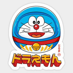 Doraemon Daruma Sticker